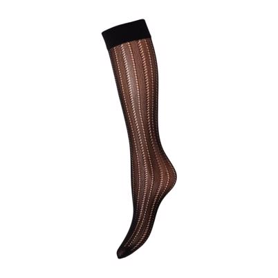 Sneaky Fox Perla Open To Work Knæstrømper Black